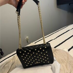 Black and gold Moschino bag large New